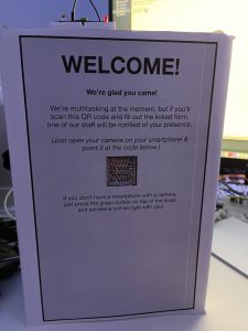Prototype of my Visitor Kiosk