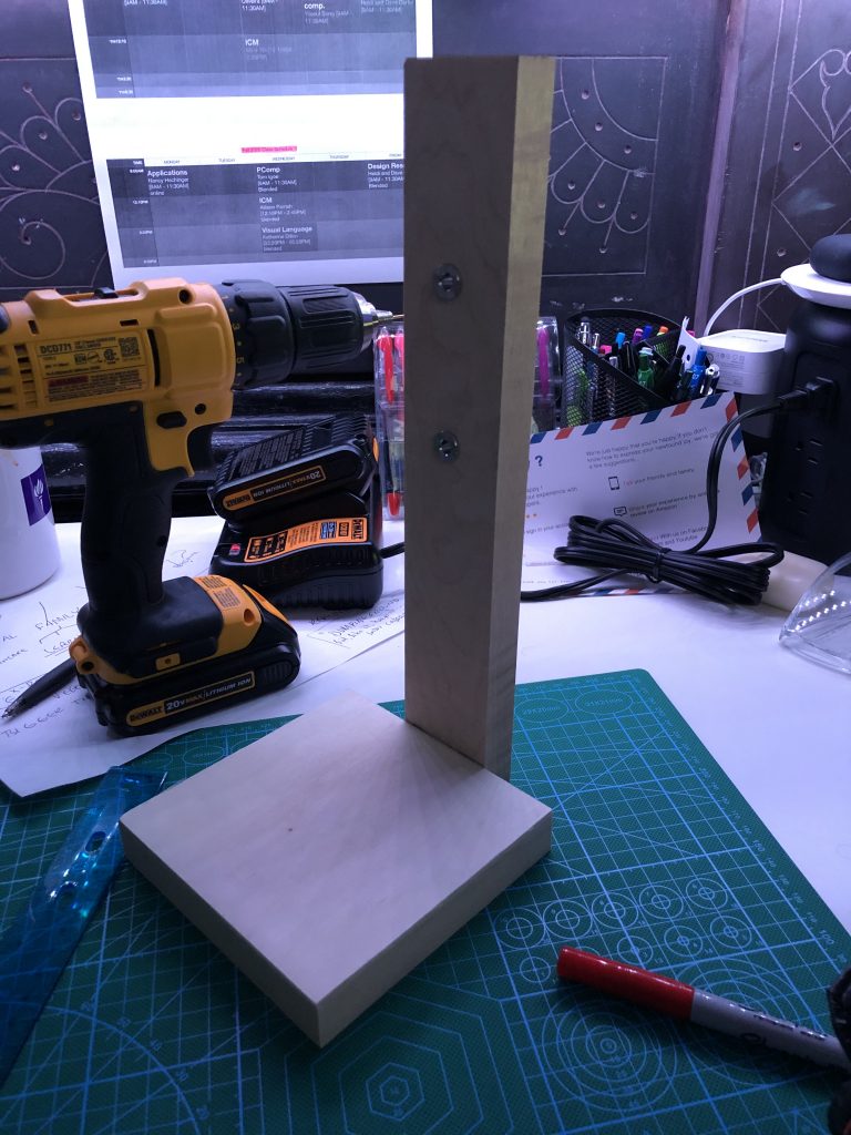 Just Getting Started: The Stand for my Escapement